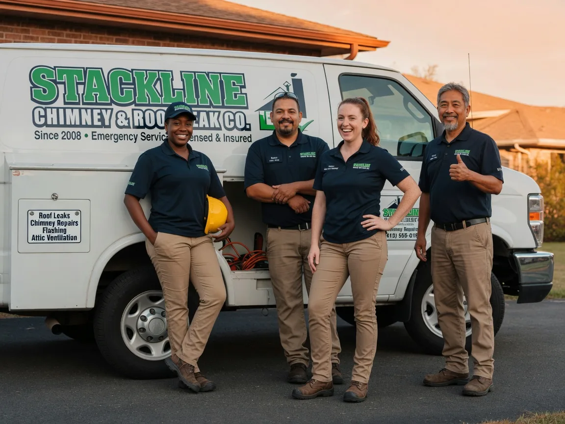 Chimney flashing repair company in Lexington, NC